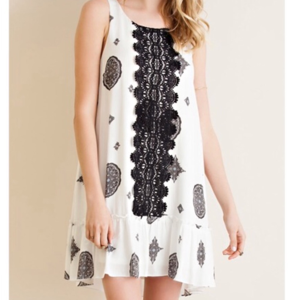 ‼️Clearance Boho Print Dress